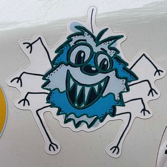 Not so Spooky Spider Sticker
