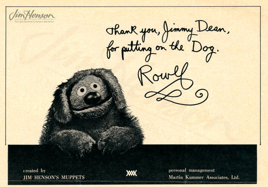 Did you know this about Rowlf the Dog?