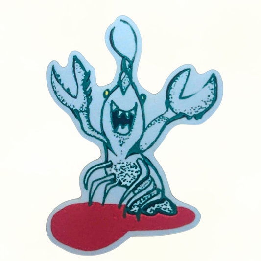 Happy Crawfish Sticker