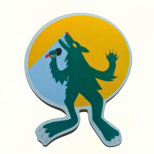Singing Rougarou Sticker